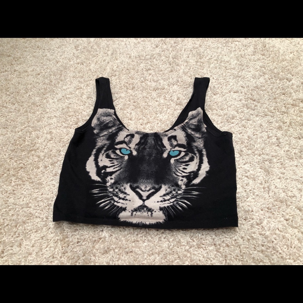 Urban Outfitters Tiger Crop
